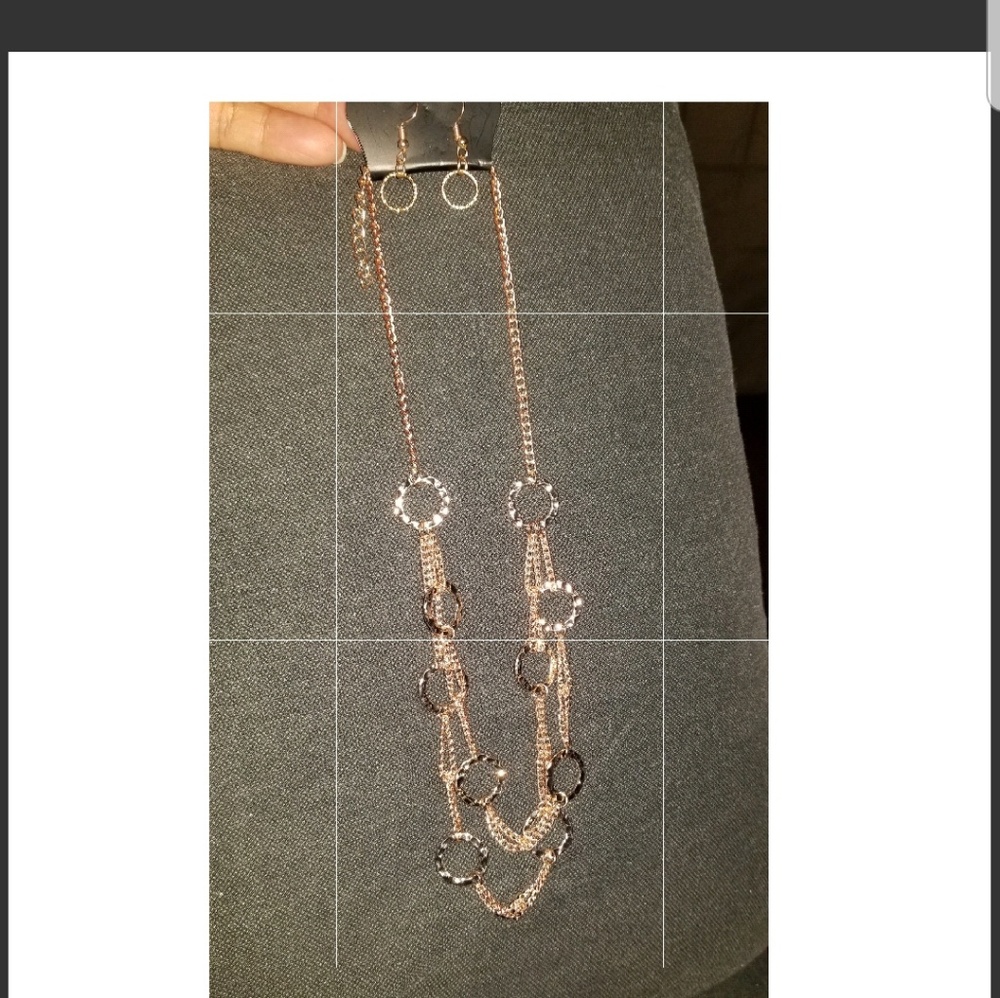 Necklace and Earrings